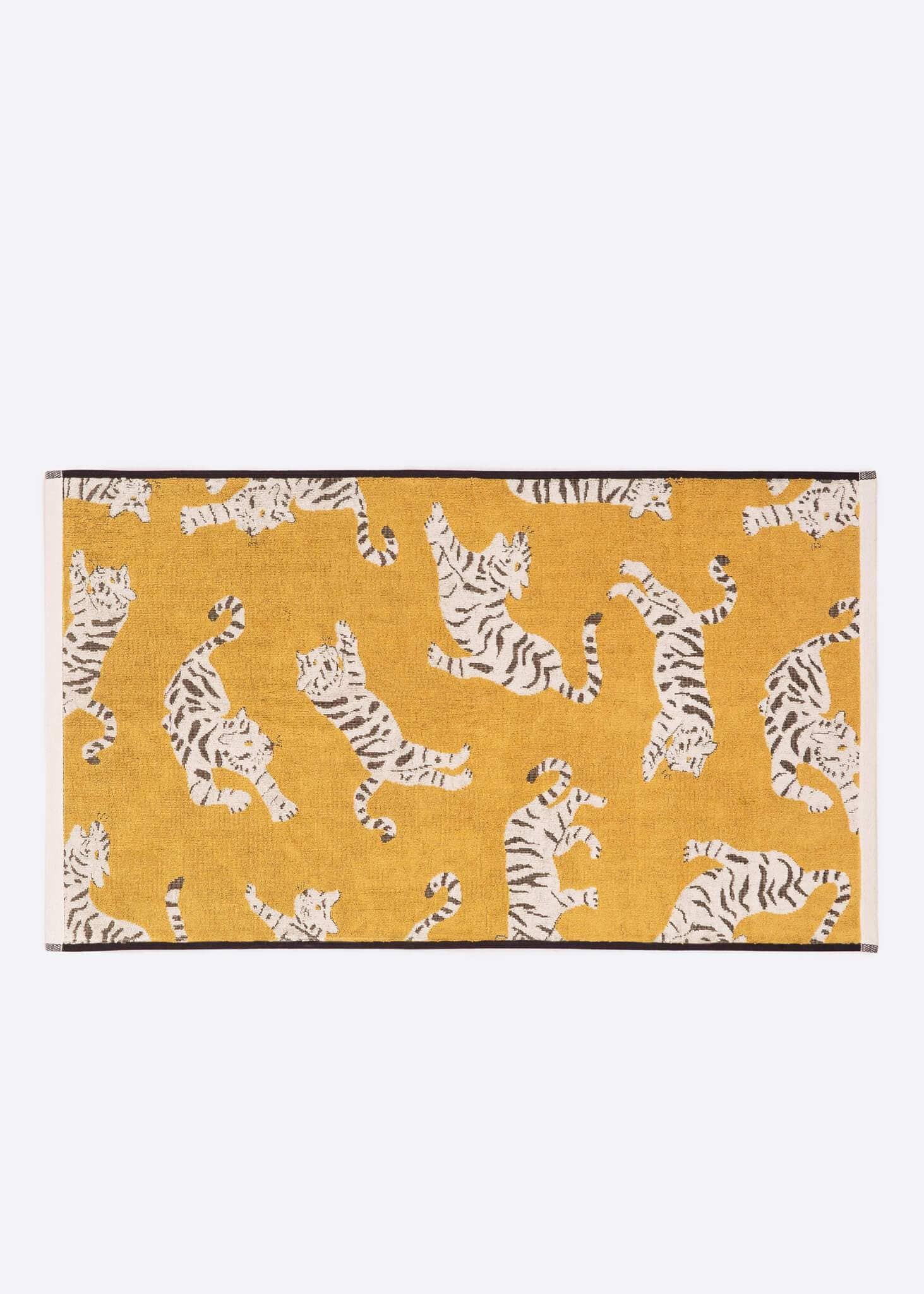 COTTON TIGERS BATH MAT