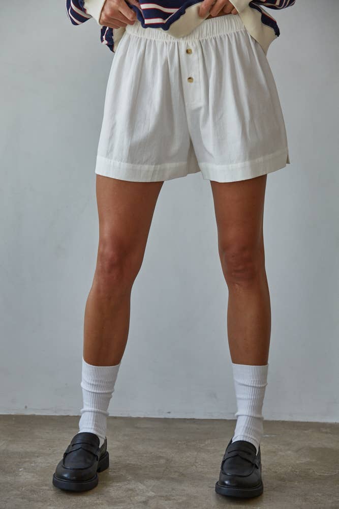 WENDY COTTON BOXER SHORTS