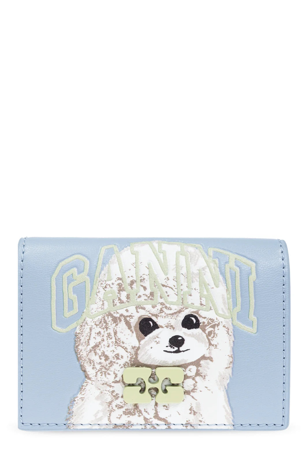 GANNI WALLET KEYCHAIN