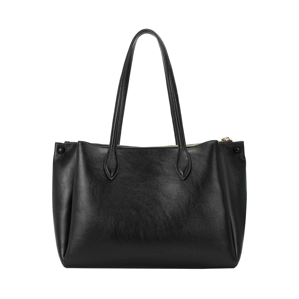 GEORGI VEGAN LEATHER SHOULDER BAG