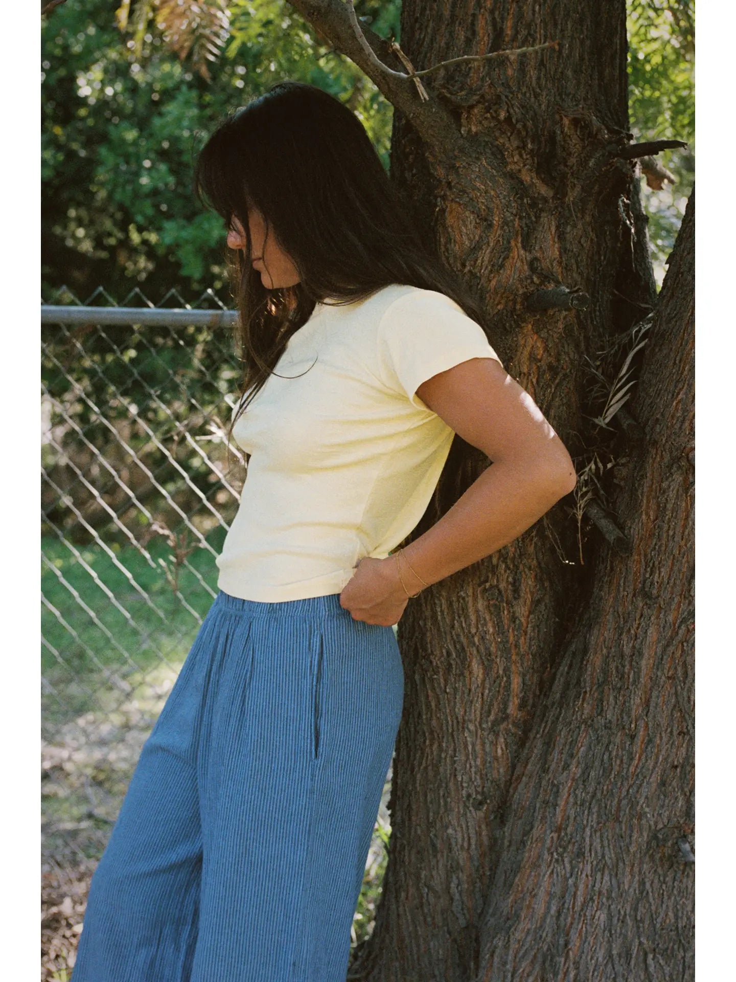 WENDI LINEN STRIPED PANT
