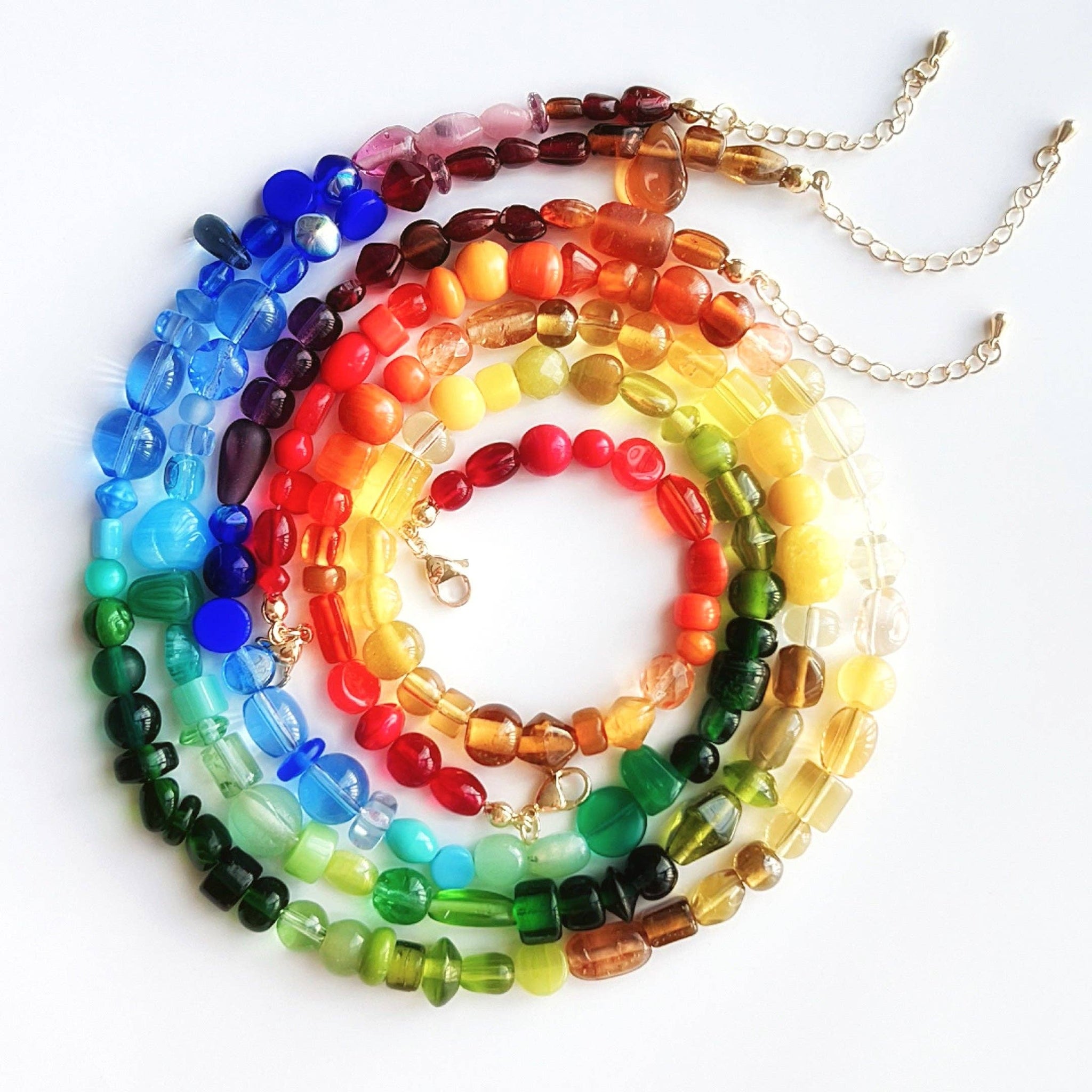 RAINBOW BEAD NECKLACE