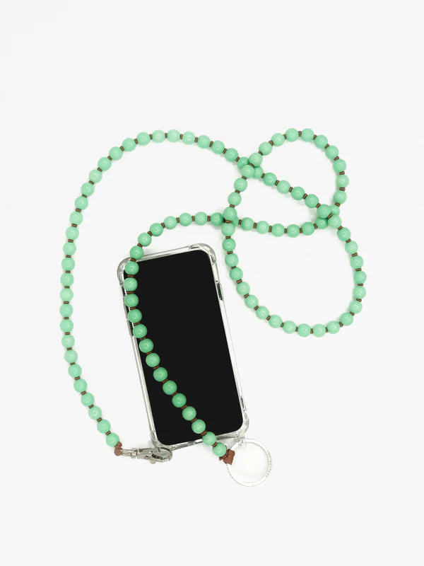 SMALL BEADED PHONE NECKLACE AND ADAPTER