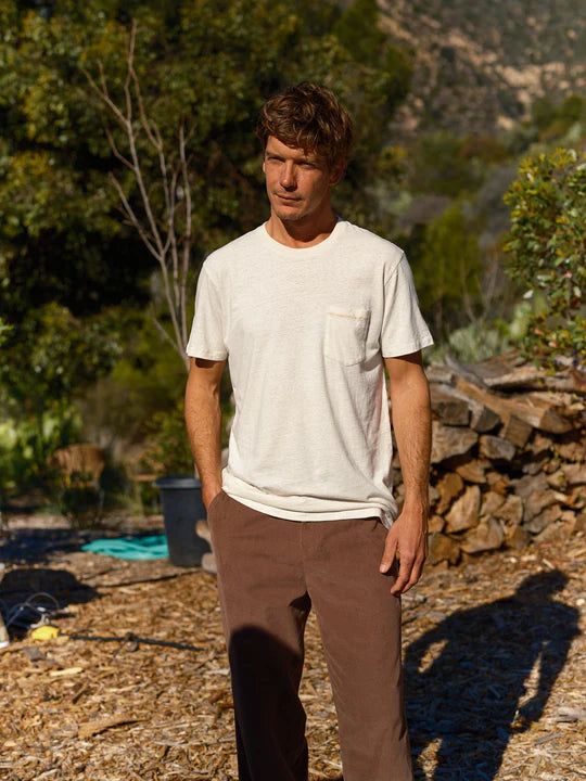 MEN'S HEMP POCKET TEE