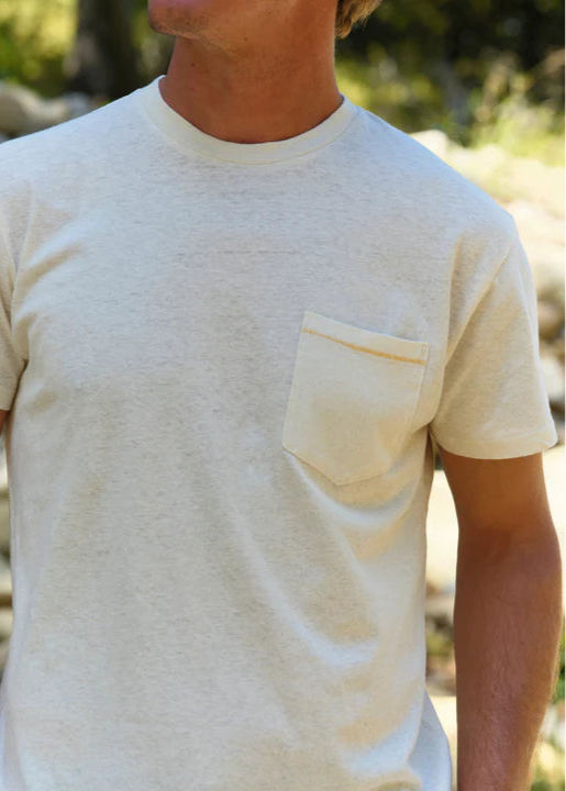 MEN'S HEMP POCKET TEE