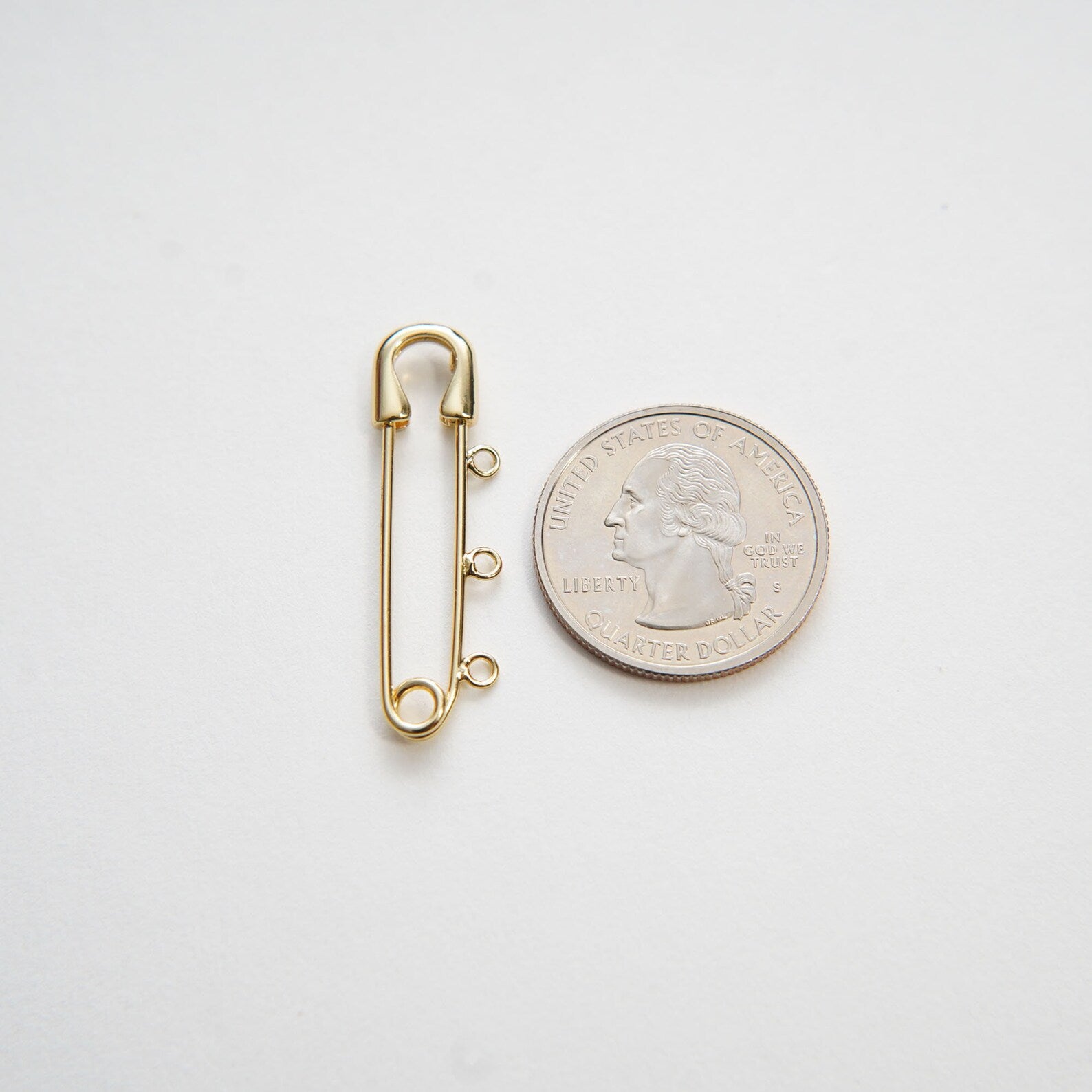 GOLD CHARM PIN #2