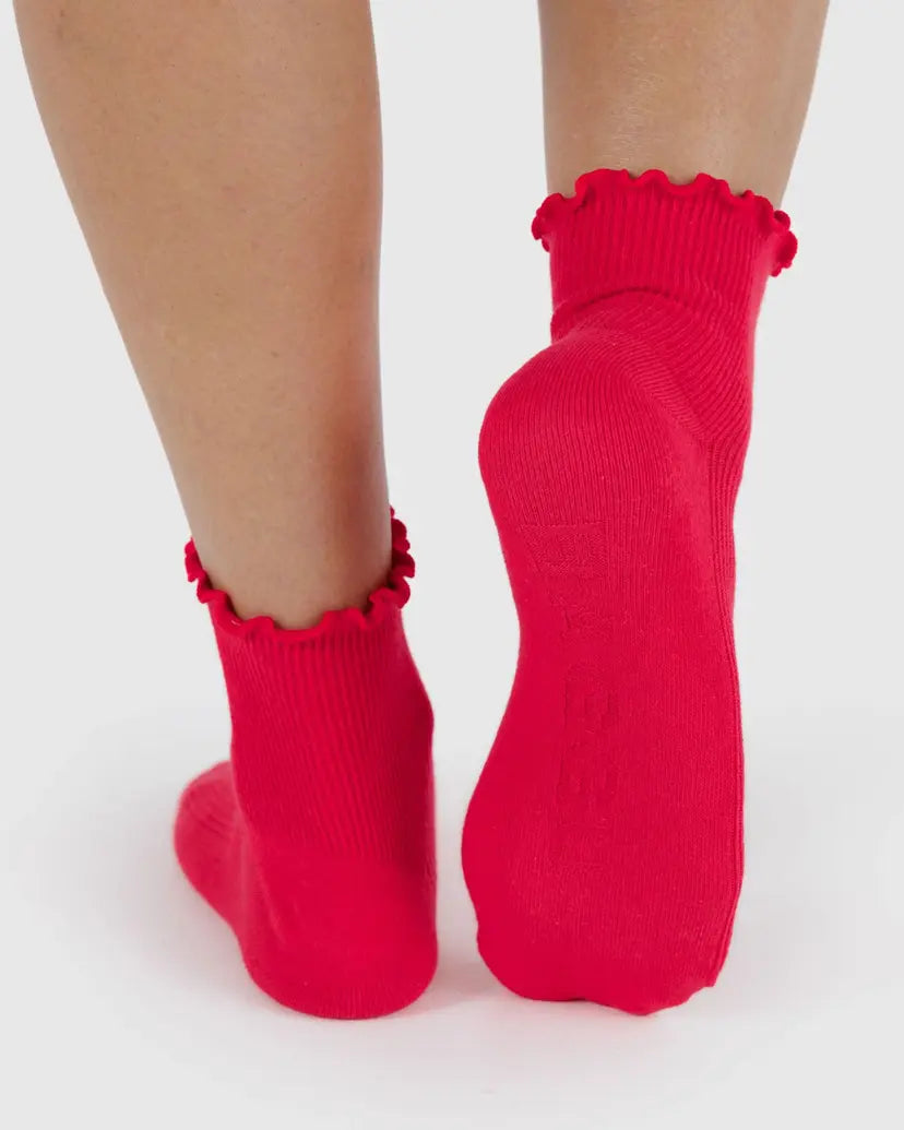 BAGGU LETTUCE EDGE SOCKS