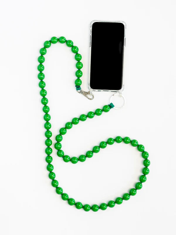 INA BIG BEADED PHONE NECKLACE AND ADAPTER – Interwoven INA BIG BEADED PHONE NECKLACE AND ADAPTER – Interwoven