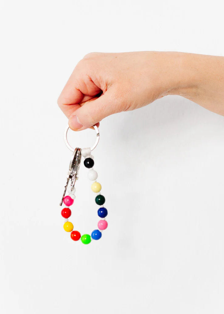 INA SEIFART MIXED WOODEN KEY & BAG CHAIN