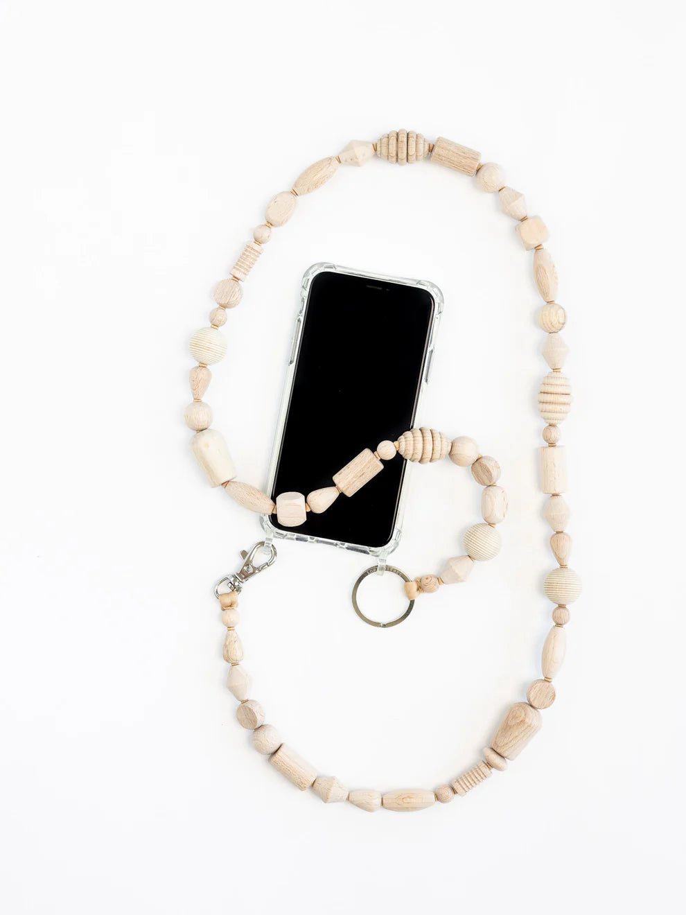 INA SEIFART BUNTER MIX BEADED PHONE NECKLACE