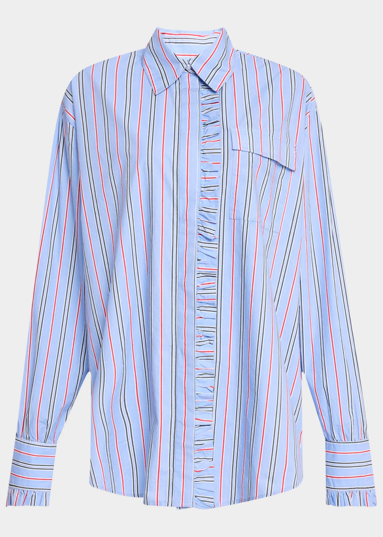 KYLIE BOLD STRIPE BLOUSE