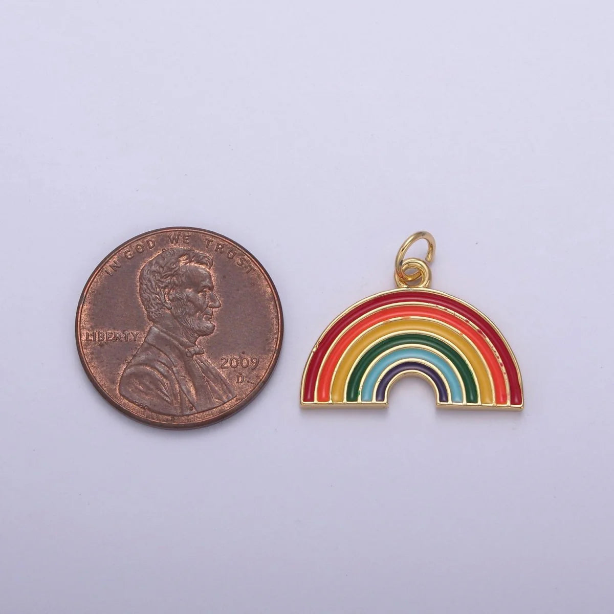 LARGE RAINBOW CHARM