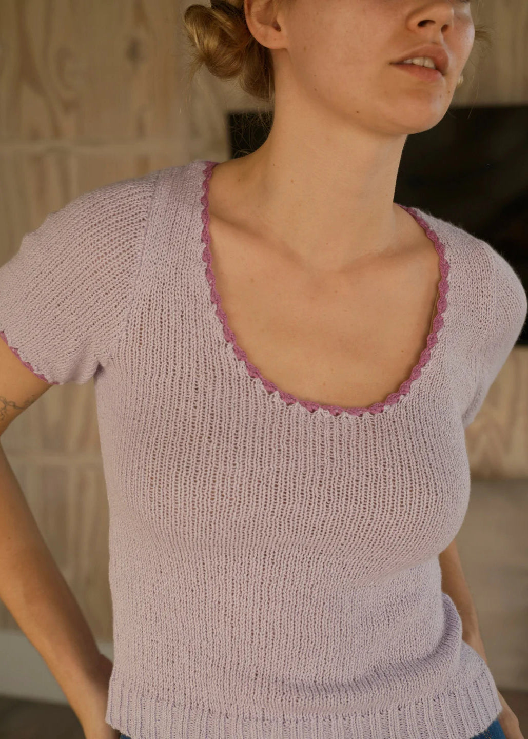 SOFIA KNIT TEE