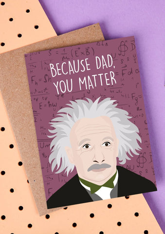 YOU MATTER FATHER'S DAY CARD