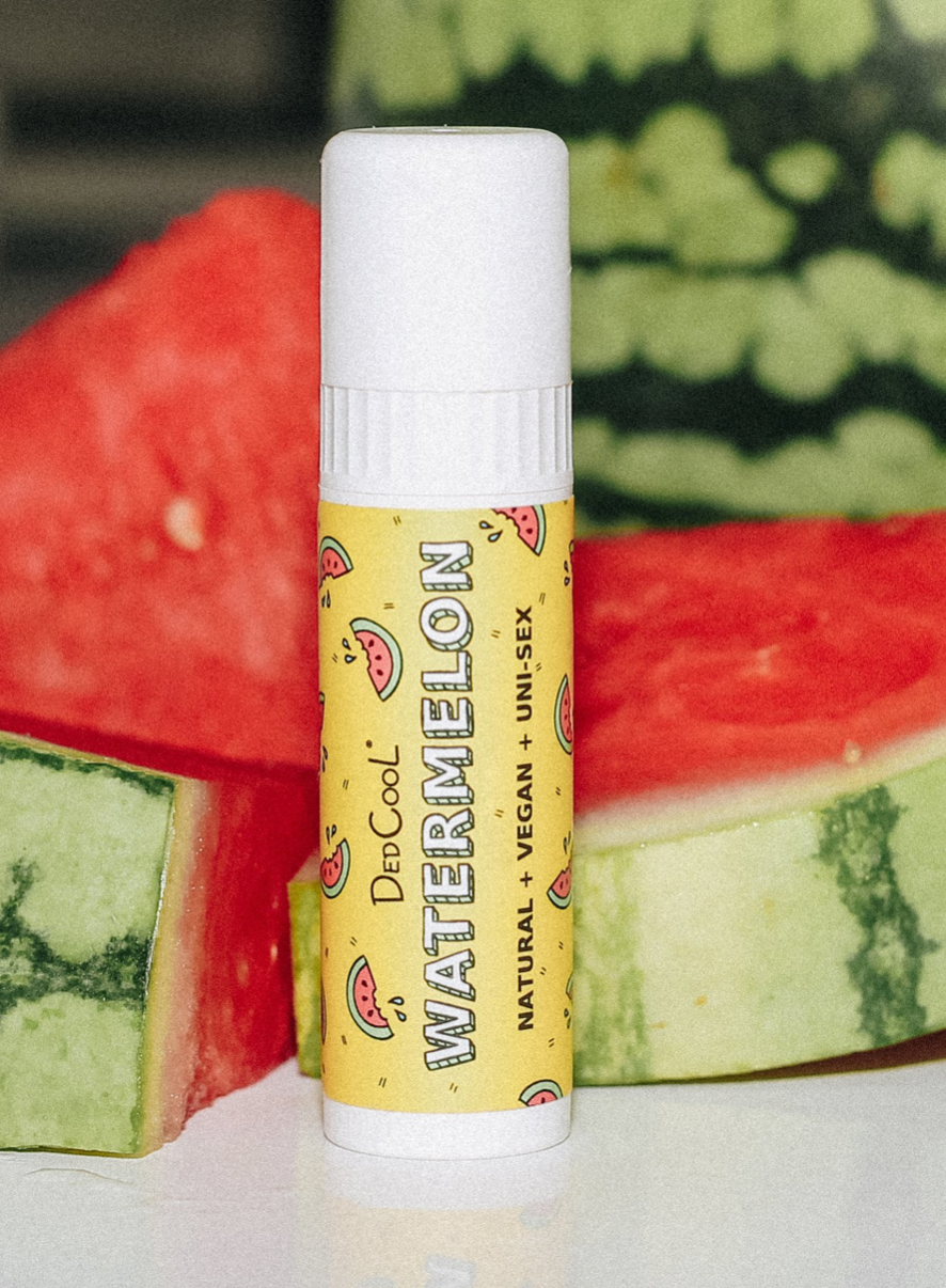 Watermelon natural lip balm