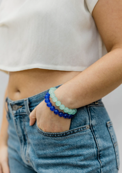 CLEO BEADED STRETCH BRACELET