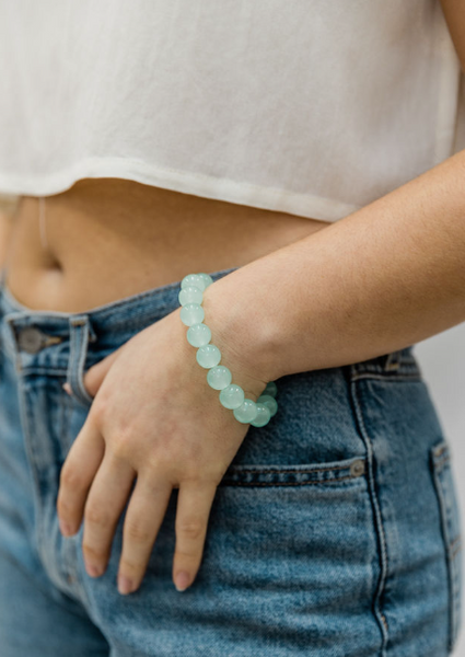 CLEO BEADED STRETCH BRACELET