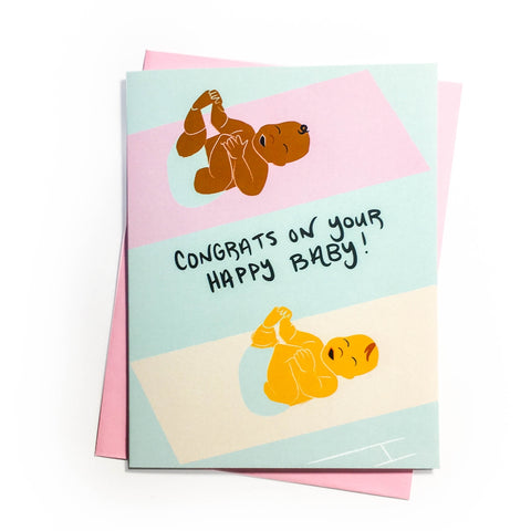 YOGA BABY CARD